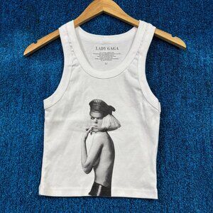 Lady Gaga The Fame Monster Photo Portrait Baby Tank Top M